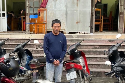 Bắt đối tượng gây ra 15 vụ trộm cắp xe máy