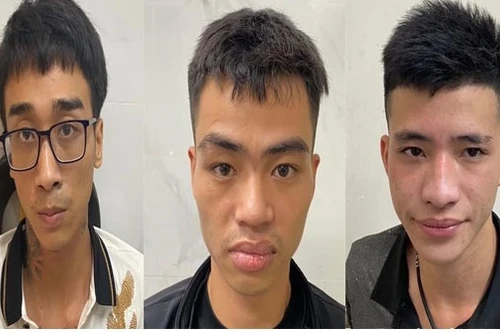 Bắt ổ nhóm chuyên "săn" gương, logo xế hộp