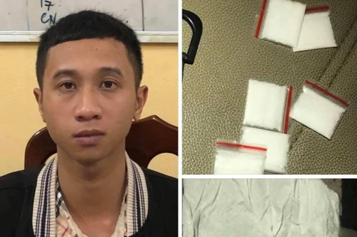 Bắt nam thanh niên thuê xe taxi đi bán ma túy trong đêm