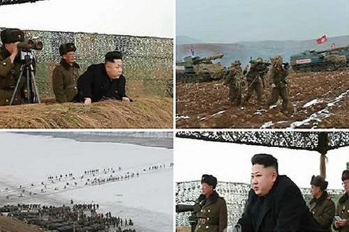 Hàn Quốc và Triều Tiên đồng loạt diễn tập quy mô lớn gần biên giới