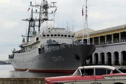 Tàu tình báo Nga thăm Havana ngay trước cuộc đàm phán Mỹ-Cuba