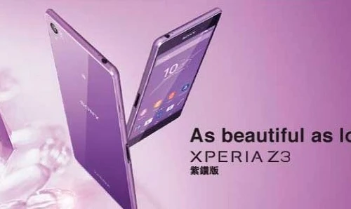 Sony ra mắt Xperia Z3 phiên bản tình yêu