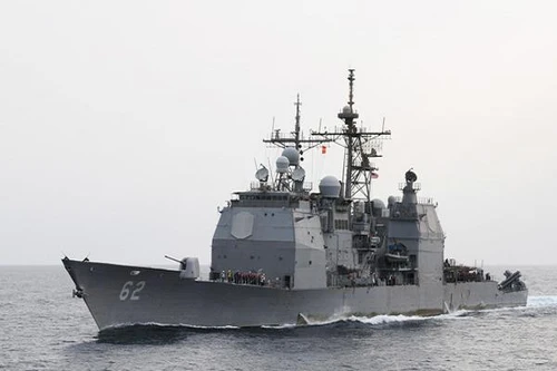 Mỹ tăng cường chiến hạm USS Chancellorsville đồn trú tại Nhật Bản
