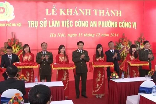 Khánh thành trụ sở làm việc CAP Cống Vị và CAP Trương Định