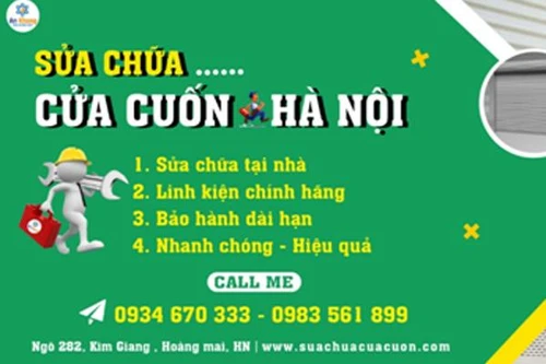 Sửa cửa cuốn Austdoor uy tín tại Hà Nội