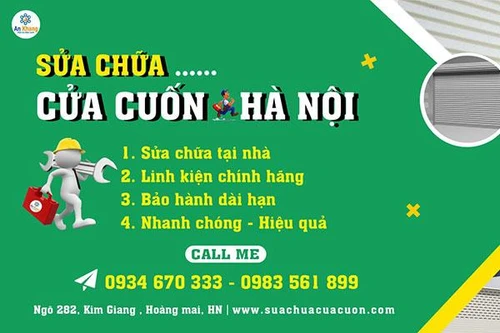 10 Địa chỉ sửa cửa cuốn uy tín tại Hà Nội