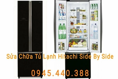 Sửa chữa tủ lạnh Hitachi side by side uy tín tại Hà Nội