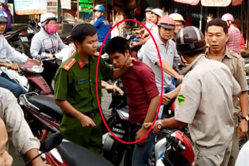 Cô gái nhanh trí quật ngã tên cướp táo tợn giữa phố