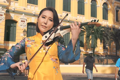 Viêt Nam đẹp mê hồn qua tiếng đàn của nghệ sĩ violin Hàn quốc J.Mi