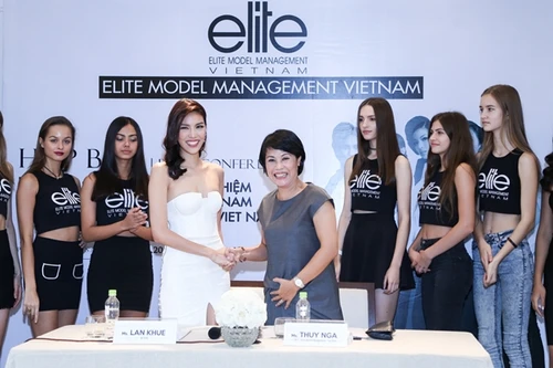 Lan Khuê làm giám đốc điều hành Elite Model khu vực phía Nam