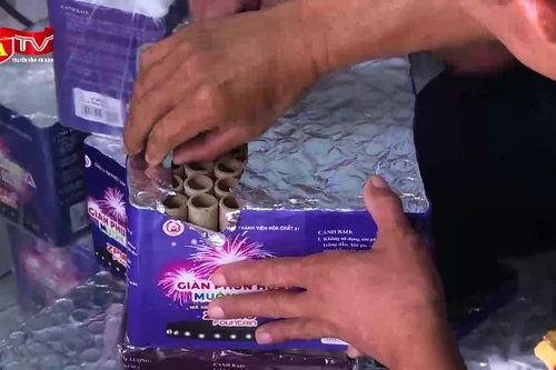 Gia tăng tình trạng sản xuất, buôn bán trái phép pháo dịp cuối năm