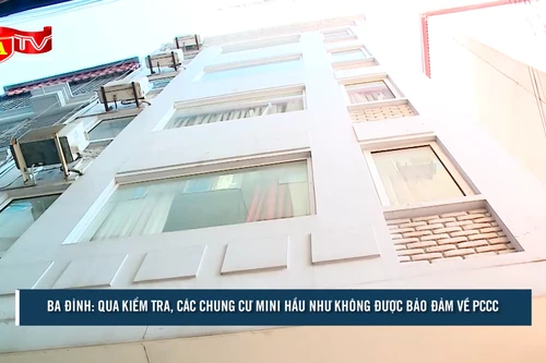 Chủ chung cư mini, nhà ở kết hợp kinh doanh vắng mặt khi bị kiểm tra PCCC