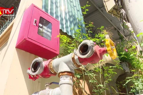 Phát huy 4 tại chỗ từ mô hình máy bơm chữa cháy nhân dân ở huyện Hoài Đức