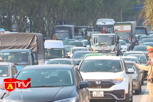 CSGT Hà Nội ra quân đảm bảo TTATGT cho Đại hội Đảng toàn quốc lần thứ XIII