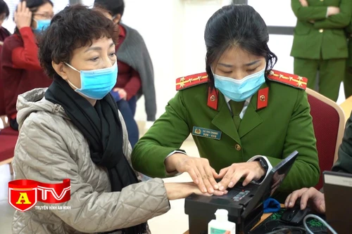 Triển khai hiệu quả đợt cao điểm cấp căn cước công dân mới