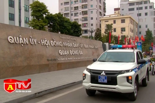 Quận Đống Đa ra quân năm An toàn giao thông 2021