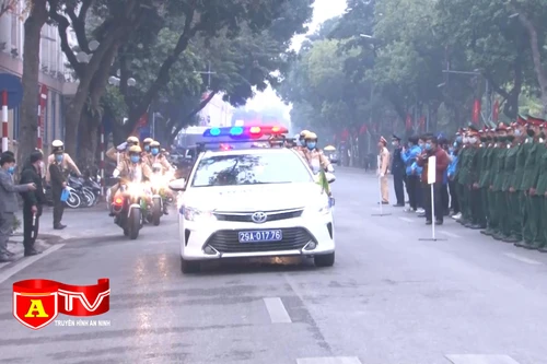 Phát động ra quân Năm An toàn giao thông 2021