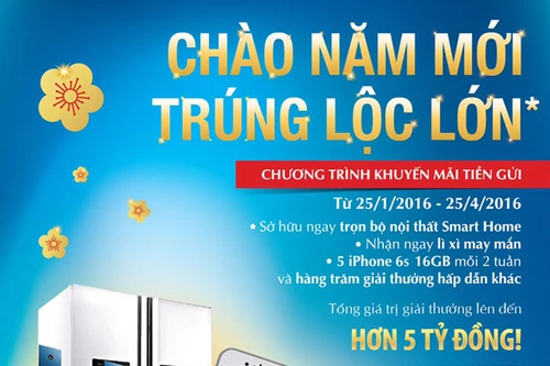 VietinBank dành hơn 5 tỷ đồng khuyến mãi khách hàng tiền gửi