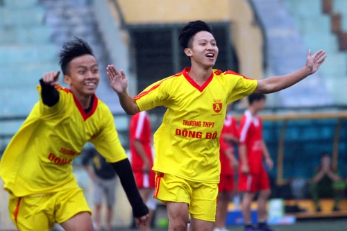 Hình ảnh, kết quả vòng đấu loại giải bóng đá học sinh THPT Hà Nội chiều 30-10