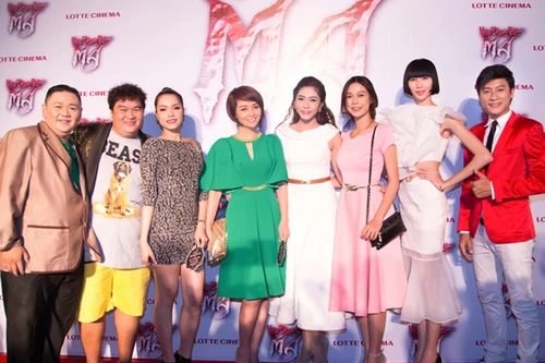 Á quân Cao Ngân nổi bật dự ra mắt phim “Hợp đồng bắt ma”