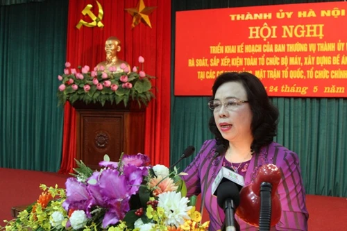 Hà Nội: Trước 15-6, sẽ hoàn thành việc kiện toàn bộ máy