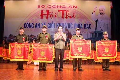 Hà Nội giành giải Nhất Hội thi Công an xã giỏi khu vực phía Bắc