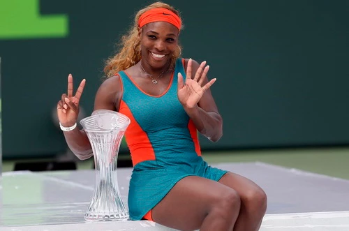 Serena lập kỷ lục tại Miami Open