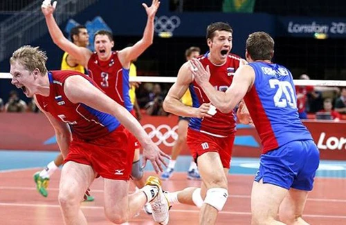 Bóng chuyền nam Nga giành HCV Olympic đầu tiên sau 32 năm