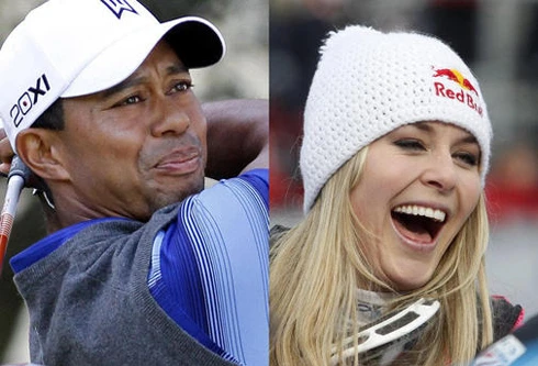 Tiger Woods cặp kè kiều nữ trượt tuyết