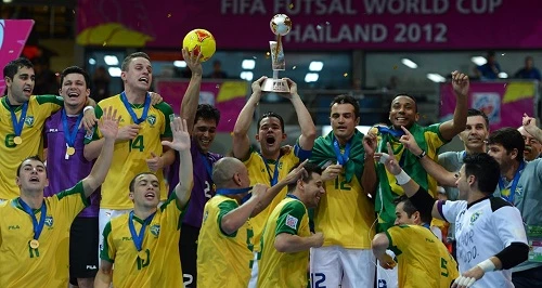 Brazil lần thứ 5 vô địch Futsal