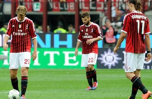 Milan thua sốc ở San Siro, Juver trở lại ngôi đầu