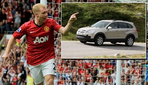 Scholes mất chiếc xe Chevrolet do lơ là