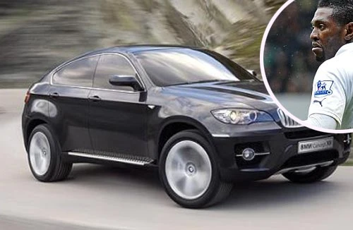 BMW X6 của Adebayor không cánh mà bay