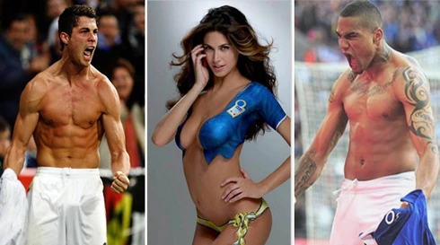 C. Ronaldo lén lút tán tỉnh vợ chưa cưới của Boateng