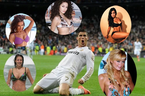 Ronaldo bị ghen tức "lên giường" với quá nhiều cô gái đẹp