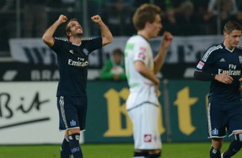 Vòng 5 Bundesliga: Van der Vaart báo hại Hamburg!