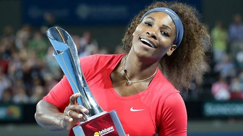Serena lần đầu tiên vô địch WTA Brisbane