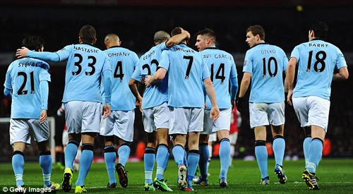 Man City phá dớp tại Emirates