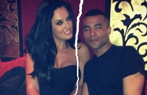 Ashley Cole "đá bay" bồ mới