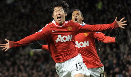 Park Ji Sung "sung"... nhờ ếch