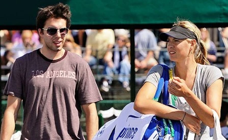 Sharapova và Vujacic đã đường ai nấy đi