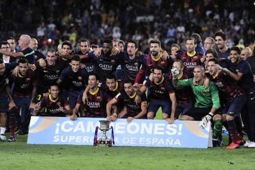 Valdes giúp Barca giành siêu cúp