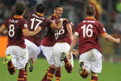 AS Roma bứt phá ở Seria A