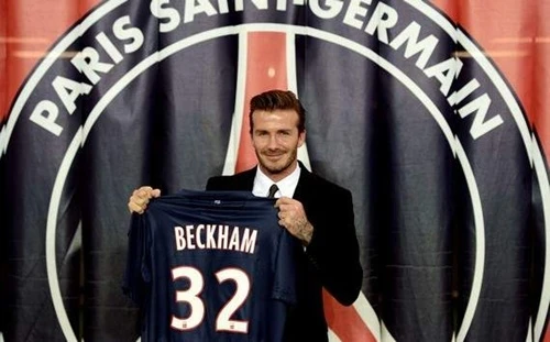 Beckham giúp PSG kiếm 115 triệu euro từ Emirates