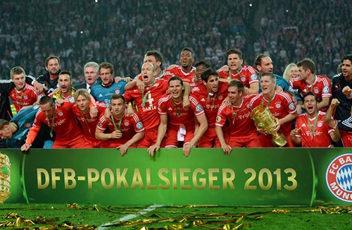 Bayern Munich hoàn tất cú ăn ba lịch sử