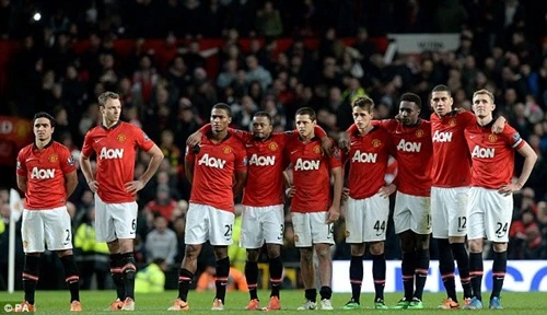 Nỗi thất vọng bao trùm lên Old Trafford