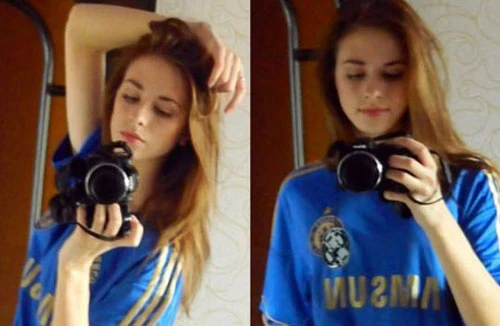 Fan nữ Chelsea xinh như thiên thần