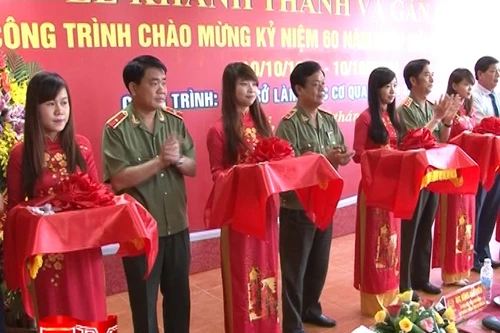 Khánh thành công trình trụ sở làm việc cơ quan Cảnh sát điều tra Công an Hà Nội