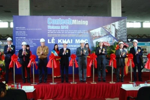 Khai mạc triển lãm Contech Mining 2015