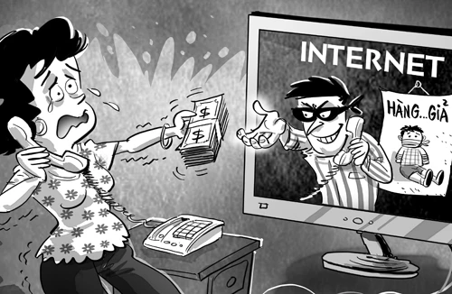 “Diễn kịch” bắt cóc qua điện thoại